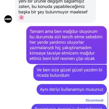 Telefon Kılıfı Değişim Talebim Reddedildi Mağdur Oldum