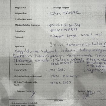 Tencere Takımında Kabaran Yüzey Ve Uzayan İade Süreci Mağduriyeti