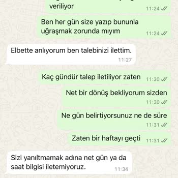 İade Ücreti 13 Gündür Hesabıma Yatmadı, Mağdur Ediliyorum