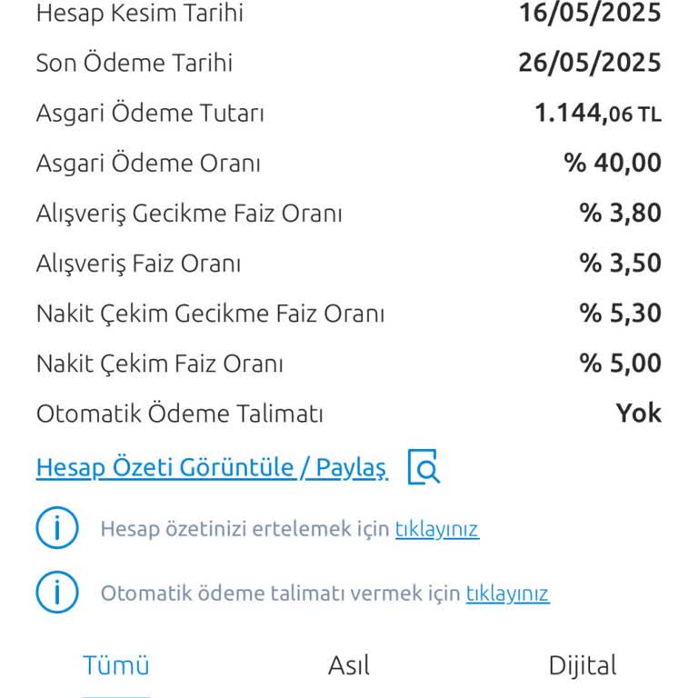 Yıllık Kart Aidatı Kesintisinin Tam İadesi Talebi Ve Yetersiz Müşteri Hizmeti Deneyimi