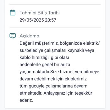 İnternet Arızası Süresi Uzatılıyor, Müşteri Hizmetine Ulaşılamıyor