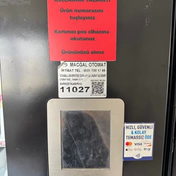 Otomat Para Alıyor Ama Ürün Vermiyor, İletişim Yok