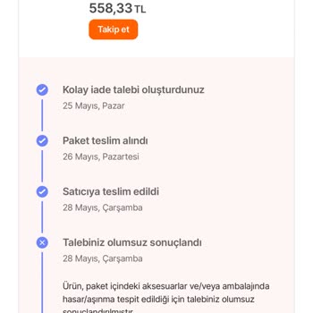 Defolu Ürün Satışı Ve İade Talebinin Reddedilmesi