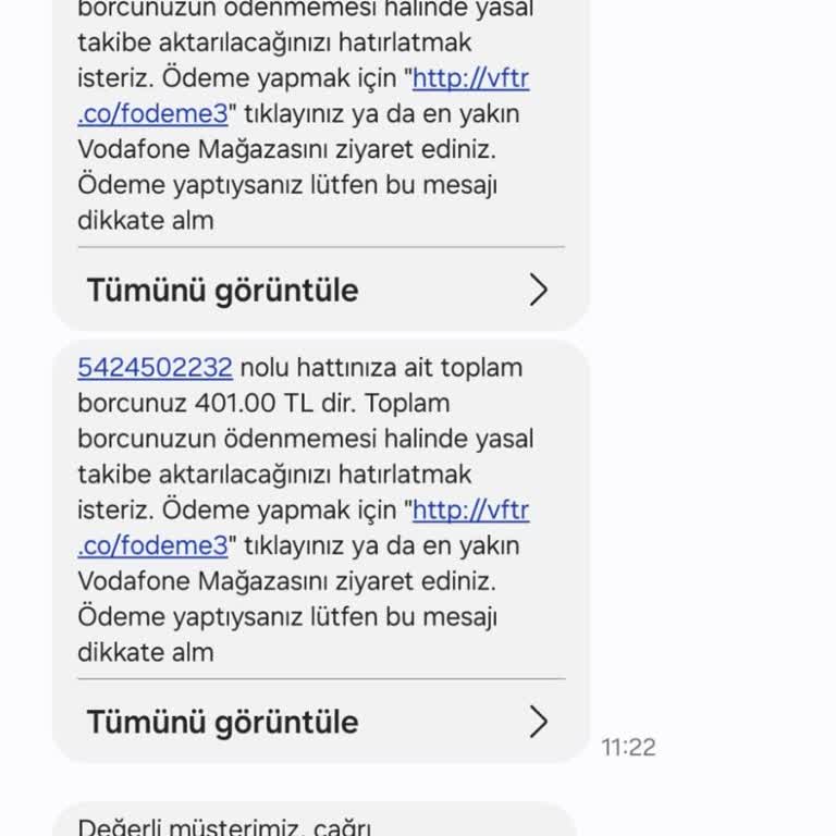 Vodafone'da Hattım Çekmedi, Mağdur Edildim Ve Haksız Fatura Gönderildi