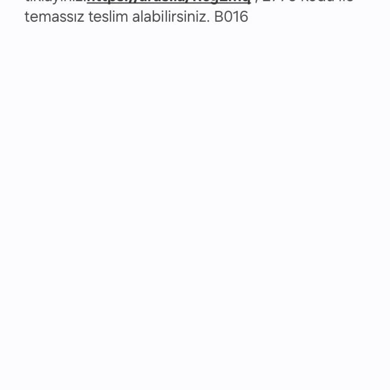 Aras Kargo Teslim Edilmeden Şubeye Geri Götürüldü, Bilgilendirme Yapılmadı