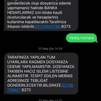 Yanlış Kişiye Sürekli Borç Mesajı Gönderiliyor