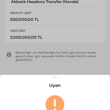 Akbank'ta EFT Ve Havale Limiti Artırılamıyor, Çözüm Sunulmuyor