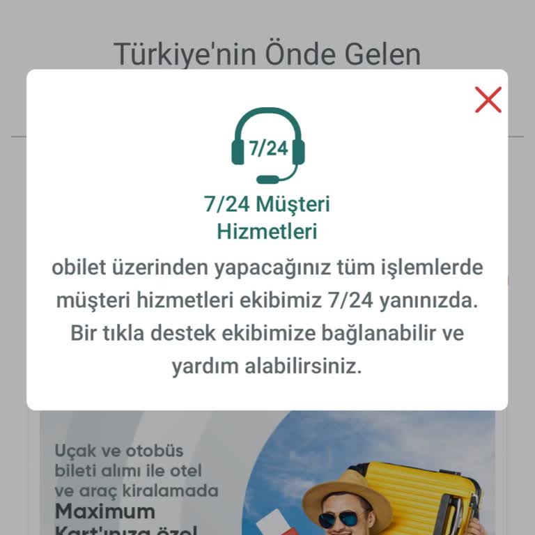Obilet Uygulamasında Destek Ve İletişim Sorunu