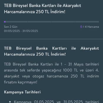 Akaryakıt Kampanyası Bonusum Yüklenmedi, Kartımı İptal Ettireceğim