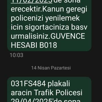 Yanlış Plakalar İçin Gönderilen SMS'lerden Rahatsızım