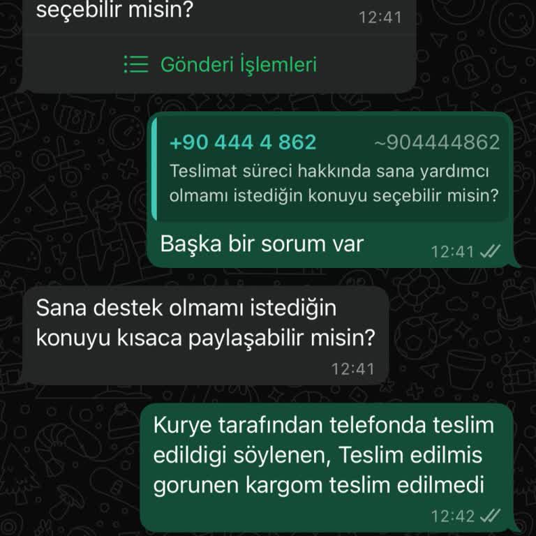 Kargom Elektrik Panosuna Bırakıldı Ve Kayboldu Müşteri Hizmetleri Yardımcı Olmadı