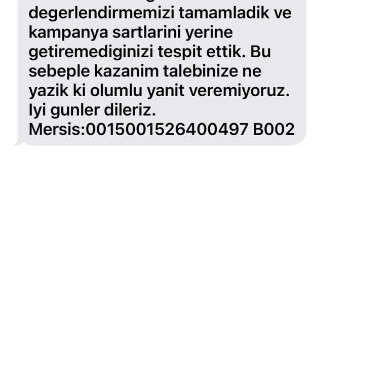 Kampanya Şartları Yerine Getirilmesine Rağmen İndirim Ve İade Yapılmadı