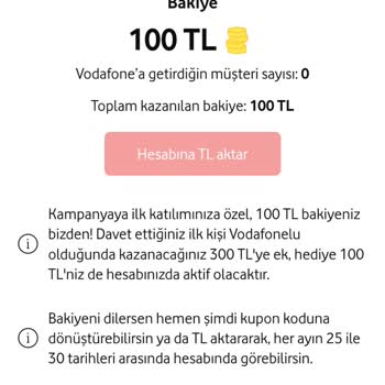 Vodafone'un Arkadaşını Davet Et Kampanyasında Hediye Sorunu Ve İlgisizlik