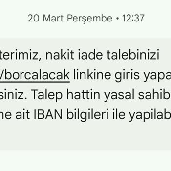Vodafone'dan 3 Aydır Beklenen Para İadesi Sorunu