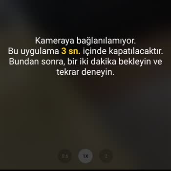 Telefon Kamerası Açılmıyor Fotoğraf Çekemiyorum