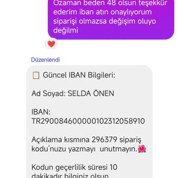 Sipariş Sonrası İade Ve Ürün Sorunu