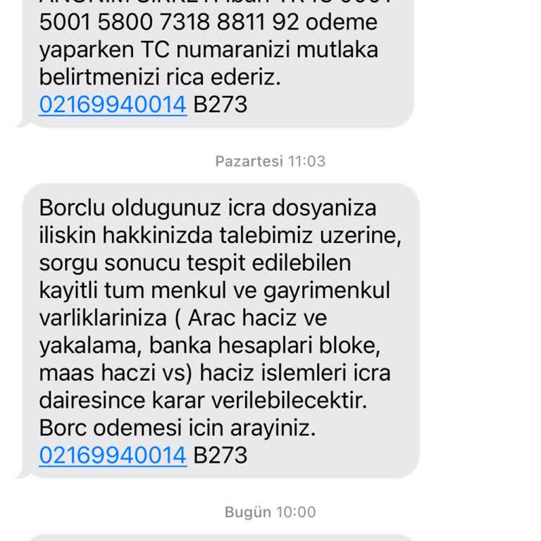 Borç Nedeniyle Sürekli Rahatsız Edilmekten Şikayetçiyim