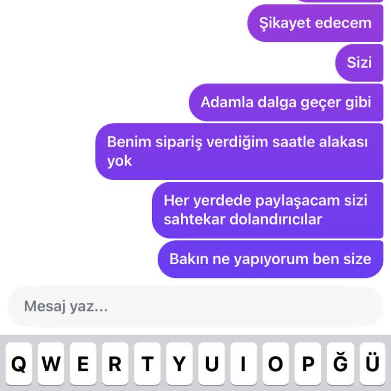 Instagram Siparişimde Gelen Ürün Tamamen Farklıydı
