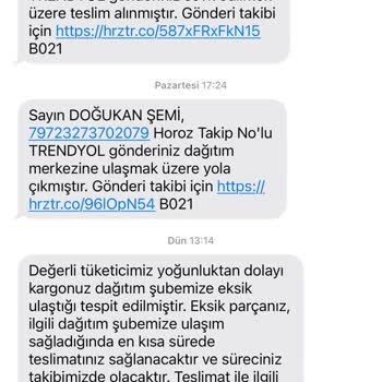 Horoz Lojistik’in Teslimat Gecikmesi Ve Eksik Koli Mağduriyeti