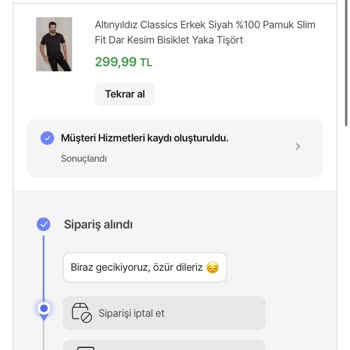 Siparişim Altınyıldız Ve Hepsiburada Arasında Kayboldu