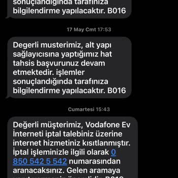 Vodafone Net Aboneliği Fesih Sürecinde Yaşanan Zorluklar Bitmek Bilmiyor