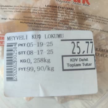 Satışı Yapılan Ürünün Son Kullanma Tarihi Değiştirilmiş