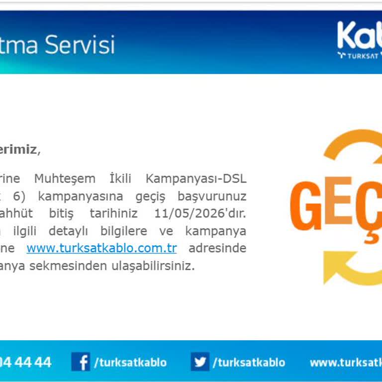 Nakil İşlemi Sonrası İnternet Bağlantısı Yapılmadı, Mağduriyetim Giderilmiyor
