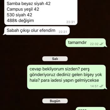 Yanlış Numara Ayakkabı Ve İade Sürecinde İletişim Sorunu