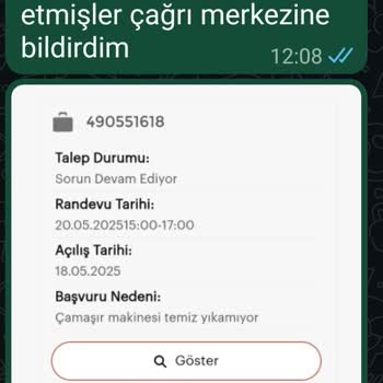 Çamaşır Makinesi Sorunlarıma Çözüm Bulunmuyor, Mağduriyetim Giderilmiyor