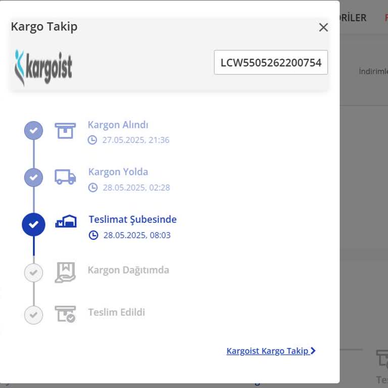 Teslimat Gecikmesi Ve Kargo Firmasıyla İletişim Sorunu