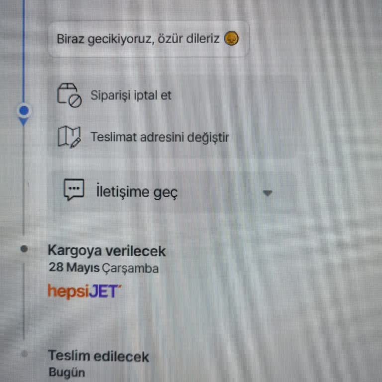 Siparişim Teslim Edilmedi, Çözüm Yerine İptal Teklifi!