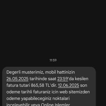 Taahhüt Bitmeden Operatör Değişikliği Sonrası Haksız Fatura