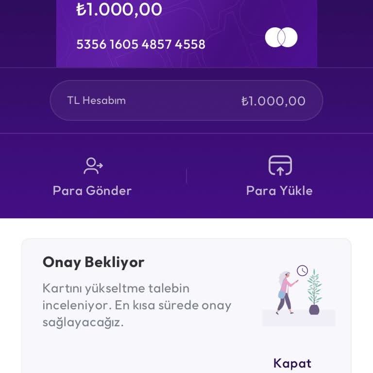 Param Uygulamasında Kredi Kartı İle Yatırılan Paranın Onay Süreci Mağduriyeti