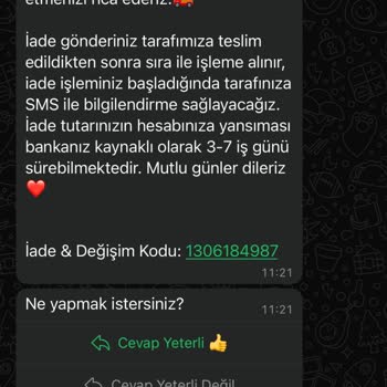 Deniz Butik İade Kargo Kodu Kapalı Mağduriyeti