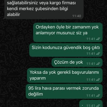 Deniz Butik İade Kargo Kodu Kapalı Mağduriyeti