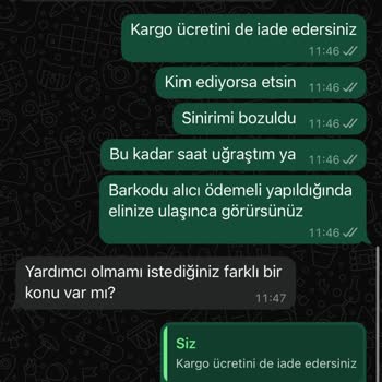 Deniz Butik İade Kargo Kodu Kapalı Mağduriyeti