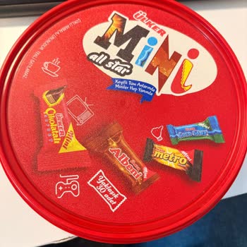 Ülker Mini ALL Star Paketinden Açılmış Görünümlü Albeni Çıkması