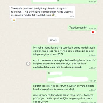 İade Sürecindeki İlgisizlik Güvenimi Sarsıyor