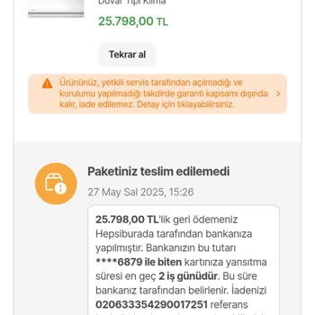 Hepsiburada'da Teslim Edilmeyen Ürünler Ve Çözümsüzlük