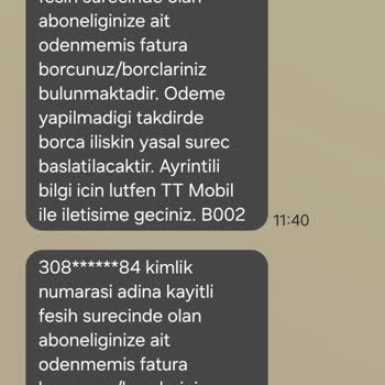 Taahhüt Sonrası Borç Mesajları Ve Çözülmeyen Türk Telekom Sorunu