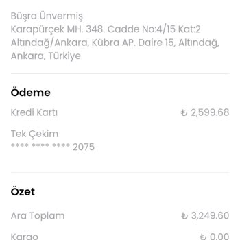 Sipariş Sürecinde Yaşanan Sorunlar Ve Yanıltıcı Ürün Teslimatı