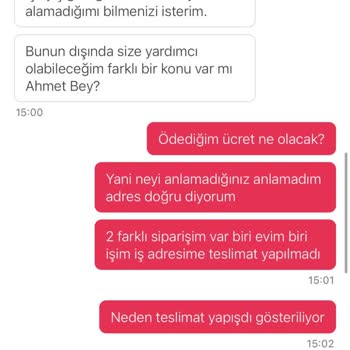 Teslim Edilmeyen Siparişe, Otomatik Mesajla Geçiştirildim!