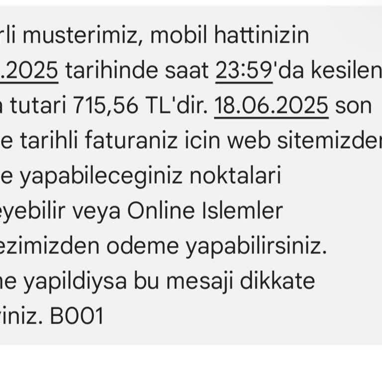 Taahhüt Sonrası Fatura Şoku Ve Ek Ücretler Hakkında Şikayet