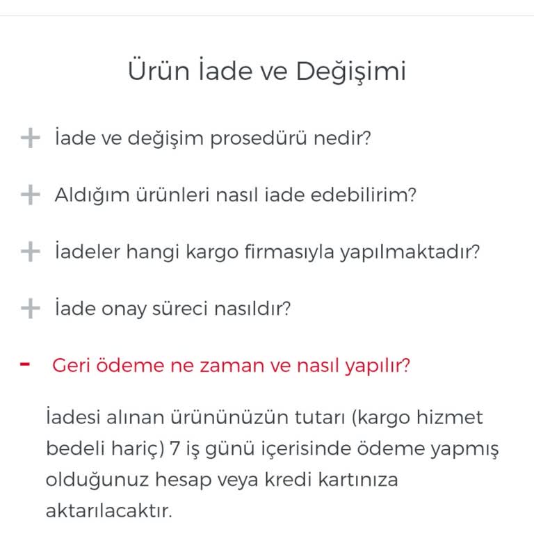 Loft Online Mağazasından Yaptığım İade Hâlâ Ödenmedi