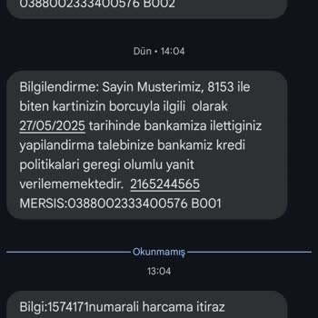 QNB Finansbank Yapılandırma Talebine Tutarsız Ve Olumsuz Yanıtlar