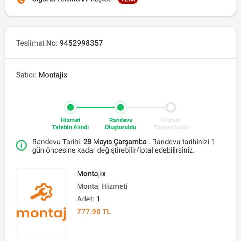 Montaj Hizmeti Gecikmesi Ve İletişim Eksikliği Nedeniyle Mağduriyet