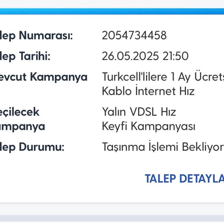 Superonline Altyapı Hatası Nedeniyle İnternet Taşıma İşlemi Gerçekleşmedi Mağdur Oldum