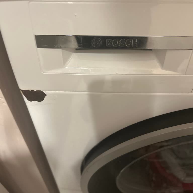 Bosch Çamaşır Makinesi Deterjan Haznesinde Beklenmedik Sorun