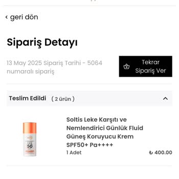 Soltis Güneş Kremi Yüzümde Sivilce Ve Tahrişe Sebep Oldu