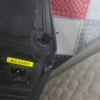 Bilgisayar Kasası ve Anakart Sorunları Hakkında Şikayet